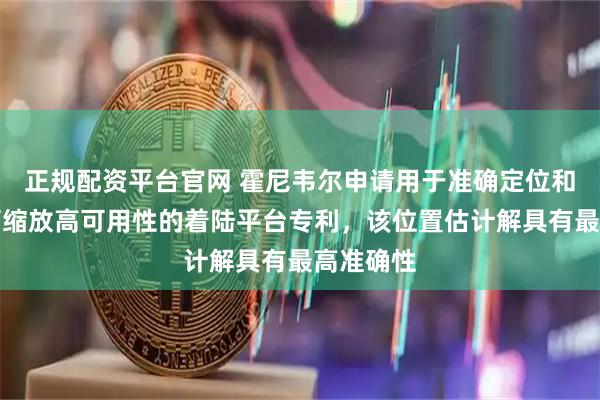 正规配资平台官网 霍尼韦尔申请用于准确定位和取向的可缩放高可用性的着陆平台专利，该位置估计解具有最高准确性